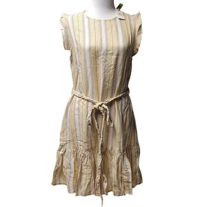 NWT Marine Layer Laney Mini Dress Beachy Stripe V2 Twee Cottage‎ Core Cruise - M